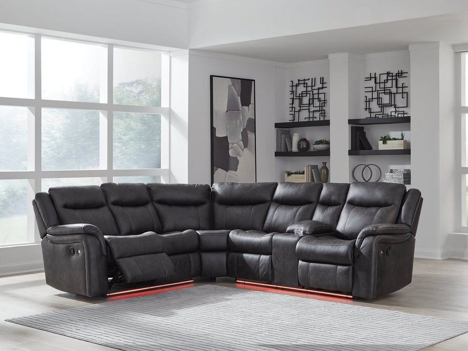 Sultan Meadow Reclining Sectional - House n2 Home Furniture (Manchester,GA)