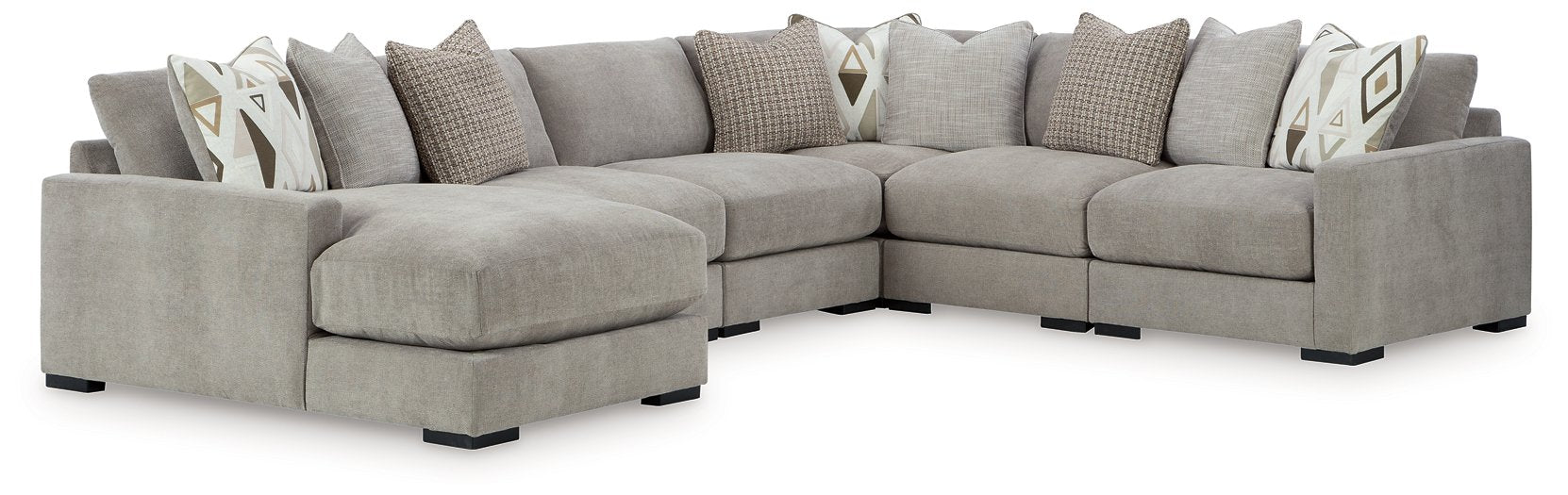 Aslan Court Sectional with Chaise - House n2 Home Furniture (Manchester,GA)