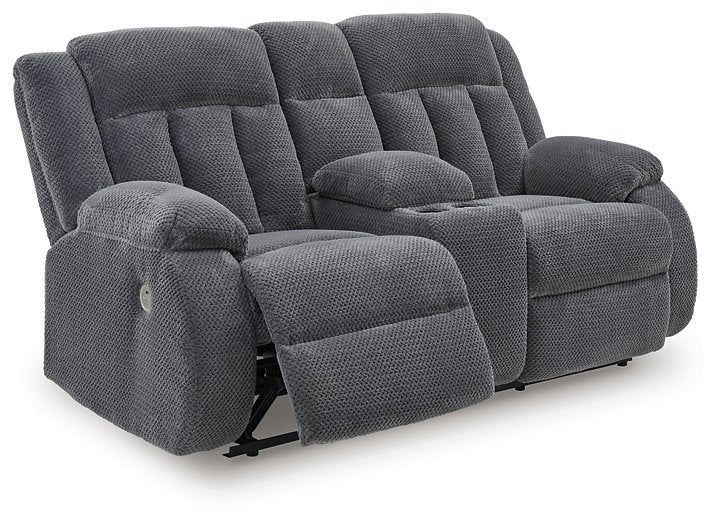 Observation Power Reclining Loveseat with Console - House n2 Home Furniture (Manchester,GA)