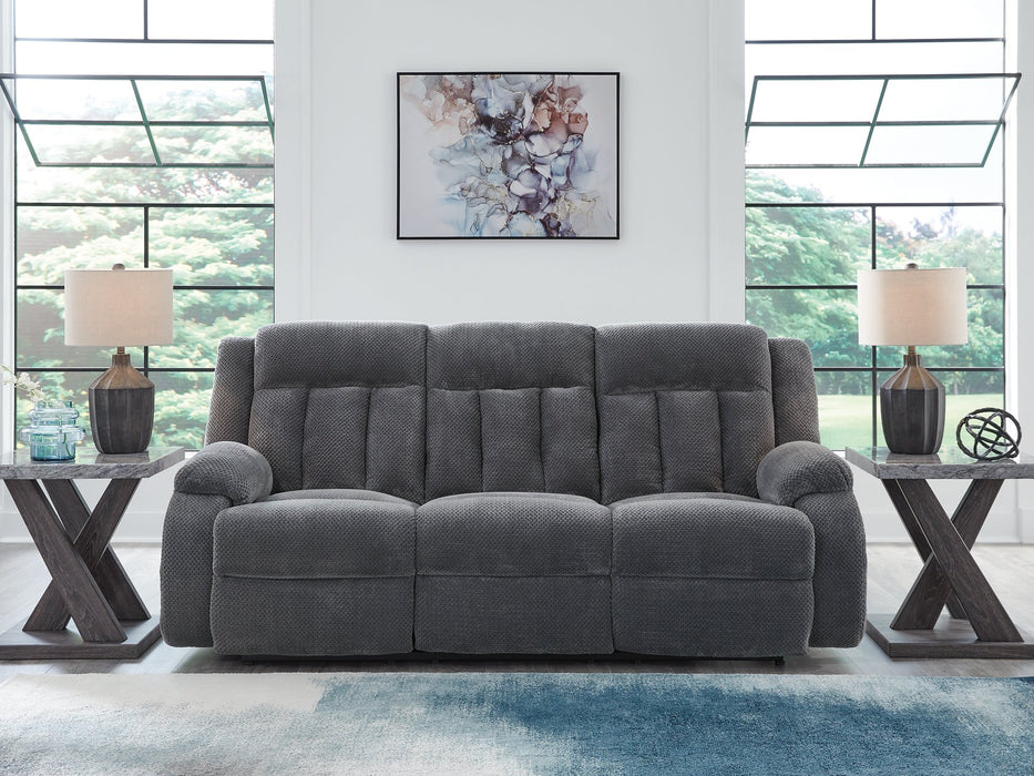 Observation Power Reclining Sofa with Drop Down Table - House n2 Home Furniture (Manchester,GA)