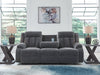 Observation Power Reclining Sofa with Drop Down Table - House n2 Home Furniture (Manchester,GA)