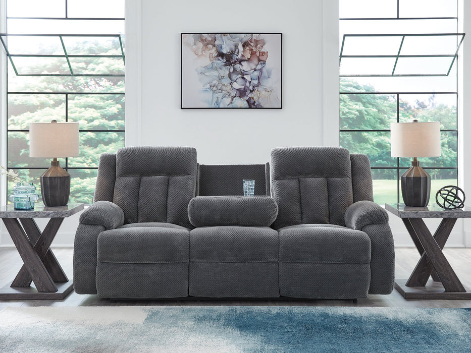 Observation Power Reclining Sofa with Drop Down Table - House n2 Home Furniture (Manchester,GA)