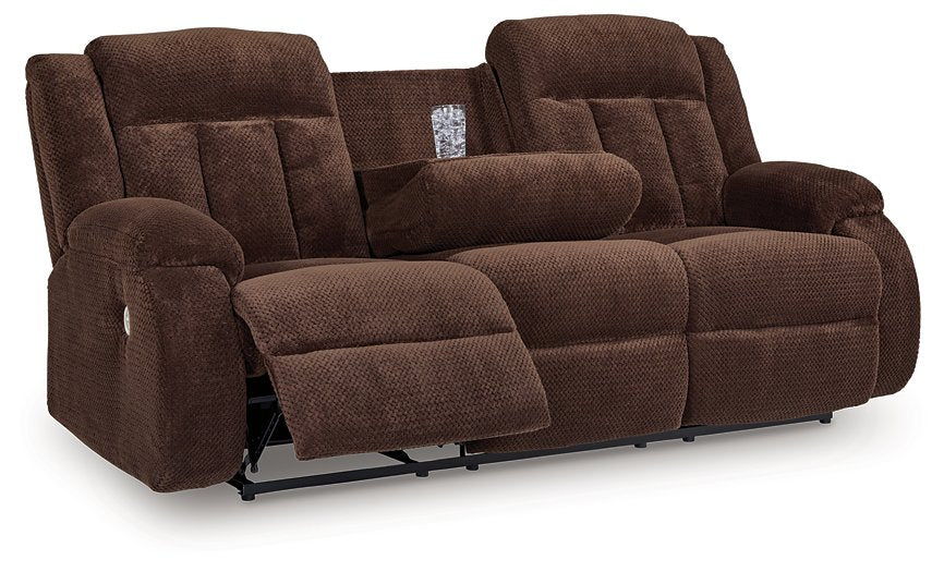 Observation Power Reclining Sofa with Drop Down Table - House n2 Home Furniture (Manchester,GA)