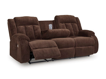 Observation Power Reclining Sofa with Drop Down Table - House n2 Home Furniture (Manchester,GA)