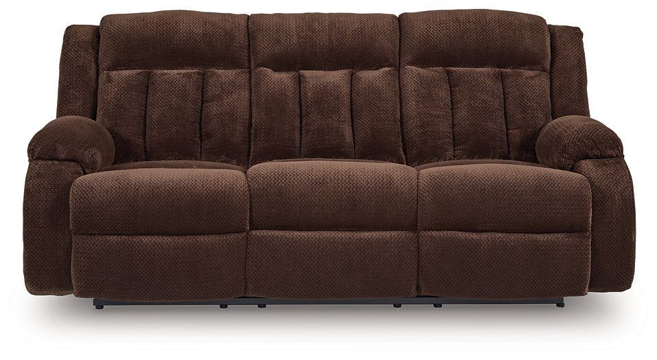 Observation Power Reclining Sofa with Drop Down Table - House n2 Home Furniture (Manchester,GA)