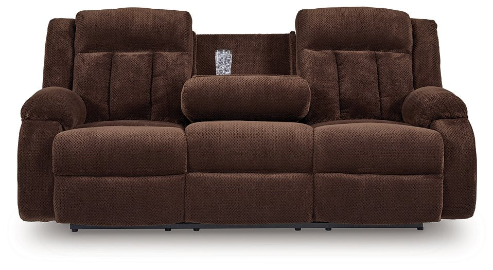 Observation Power Reclining Sofa with Drop Down Table - House n2 Home Furniture (Manchester,GA)