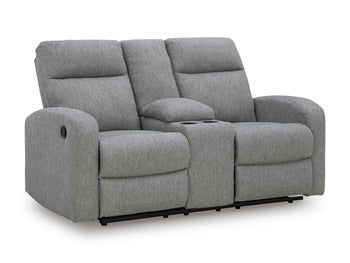 Gauntlet Reclining Loveseat with Console - House n2 Home Furniture (Manchester,GA)