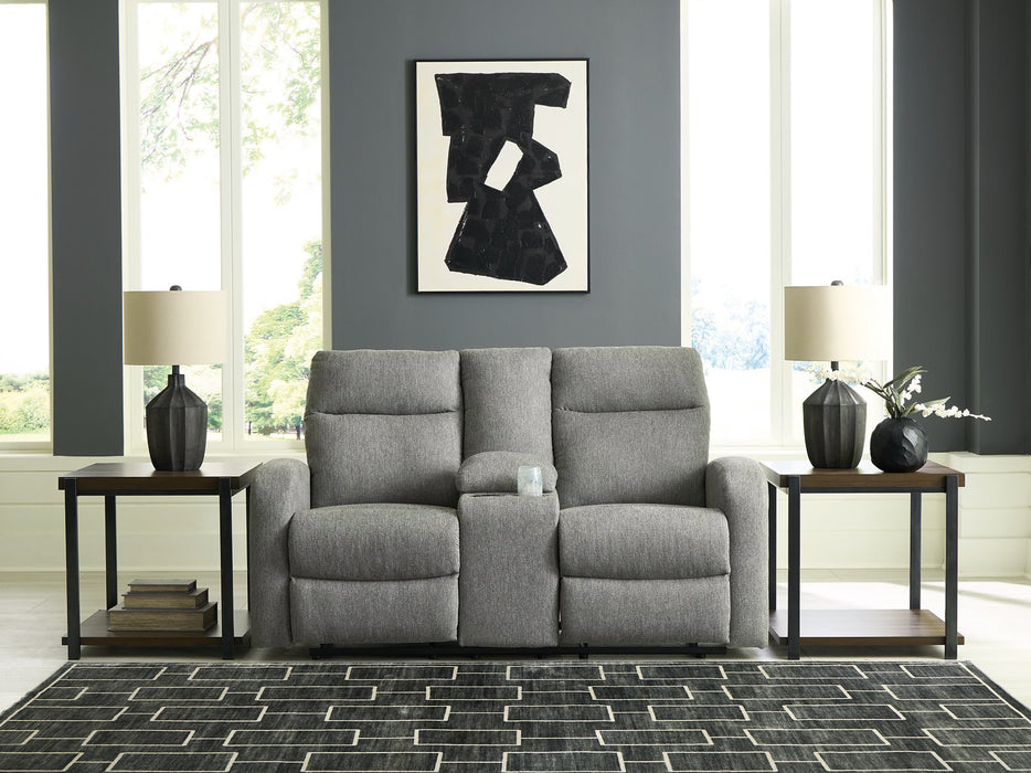 Gauntlet Reclining Loveseat with Console - House n2 Home Furniture (Manchester,GA)