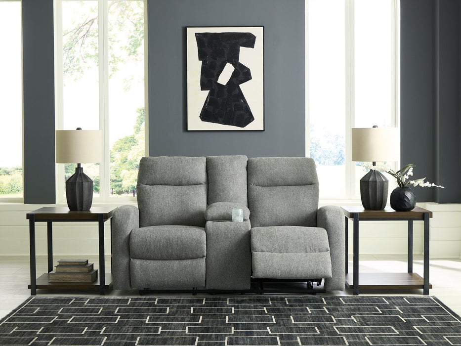 Gauntlet Reclining Loveseat with Console - House n2 Home Furniture (Manchester,GA)