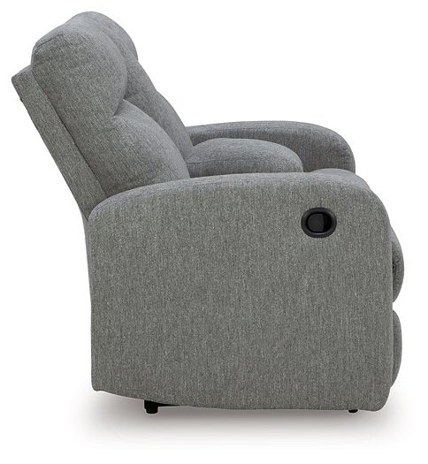 Gauntlet Reclining Loveseat with Console - House n2 Home Furniture (Manchester,GA)