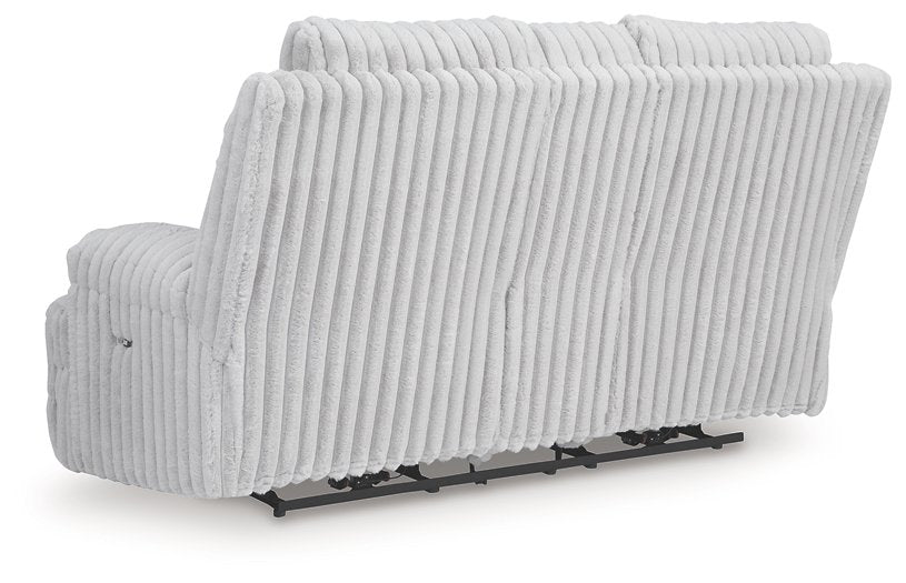 Rhines Falls Power Reclining Loveseat with Console - House n2 Home Furniture (Manchester,GA)