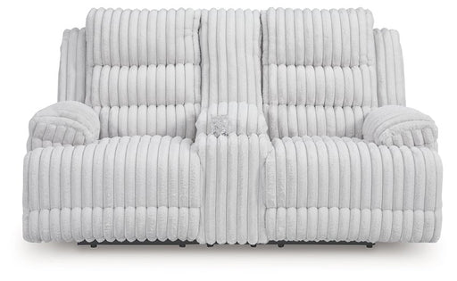 Rhines Falls Power Reclining Loveseat with Console - House n2 Home Furniture (Manchester,GA)