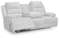 Rhines Falls Power Reclining Sofa with Drop Down Table - House n2 Home Furniture (Manchester,GA)