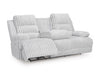 Rhines Falls Power Reclining Sofa with Drop Down Table - House n2 Home Furniture (Manchester,GA)
