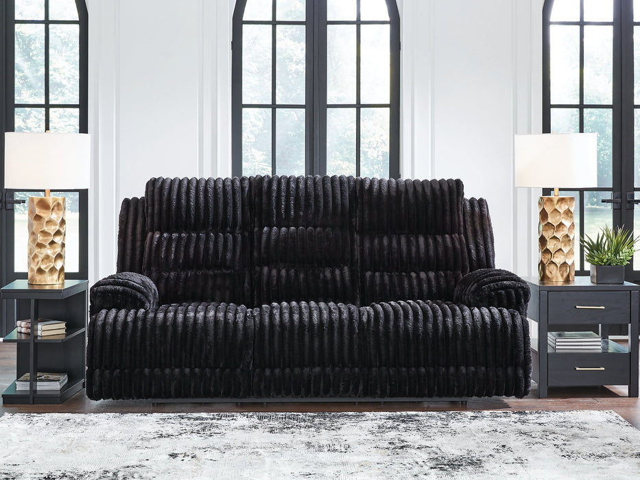 Rhine Falls Power Reclining Sofa with Drop Down Table - House n2 Home Furniture (Manchester,GA)