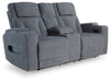 Studio Cave Power Reclining Loveseat with Console - House n2 Home Furniture (Manchester,GA)