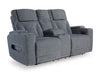 Studio Cave Power Reclining Loveseat with Console - House n2 Home Furniture (Manchester,GA)