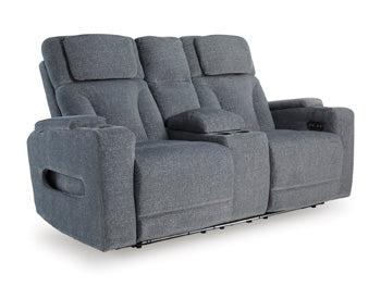 Studio Cave Power Reclining Loveseat with Console - House n2 Home Furniture (Manchester,GA)