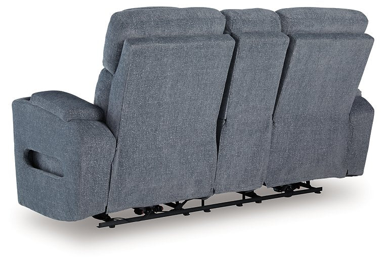 Studio Cave Power Reclining Loveseat with Console - House n2 Home Furniture (Manchester,GA)