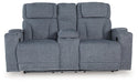 Studio Cave Power Reclining Loveseat with Console - House n2 Home Furniture (Manchester,GA)