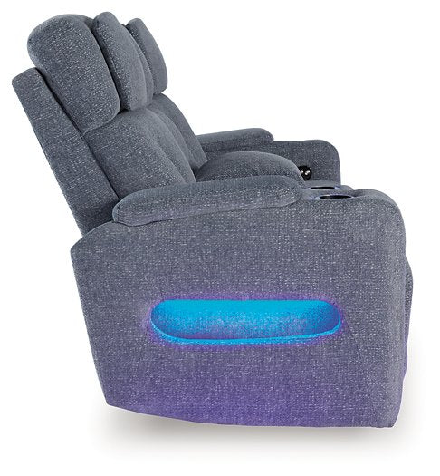 Studio Cave Power Reclining Loveseat with Console - House n2 Home Furniture (Manchester,GA)