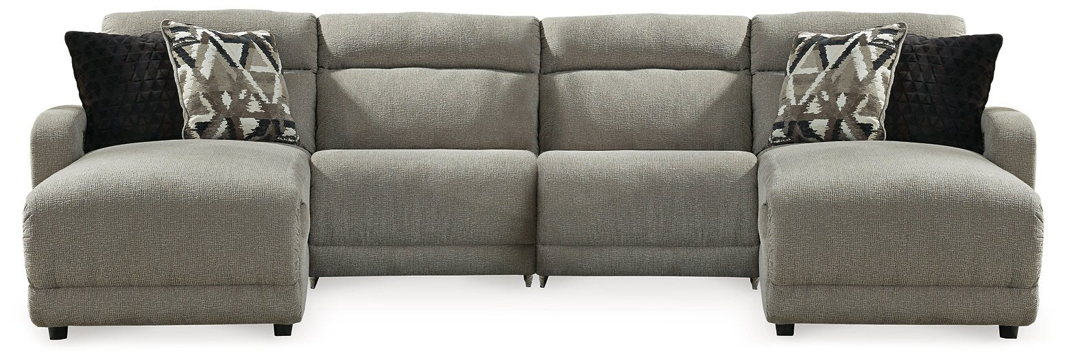 Colleyville Power Reclining Sectional with Chaise - House n2 Home Furniture (Manchester,GA)
