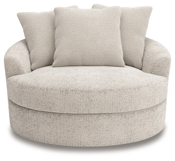 Cuddle Plush Oversized Swivel Accent Chair - House n2 Home Furniture (Manchester,GA)