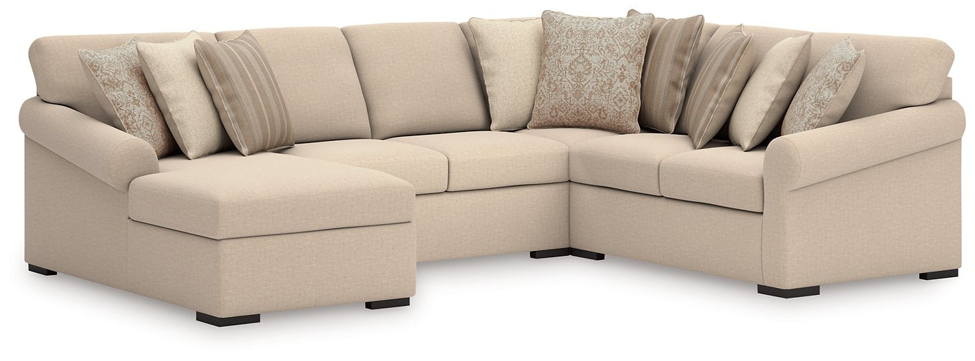 LadyMae Sectional with Chaise - House n2 Home Furniture (Manchester,GA)