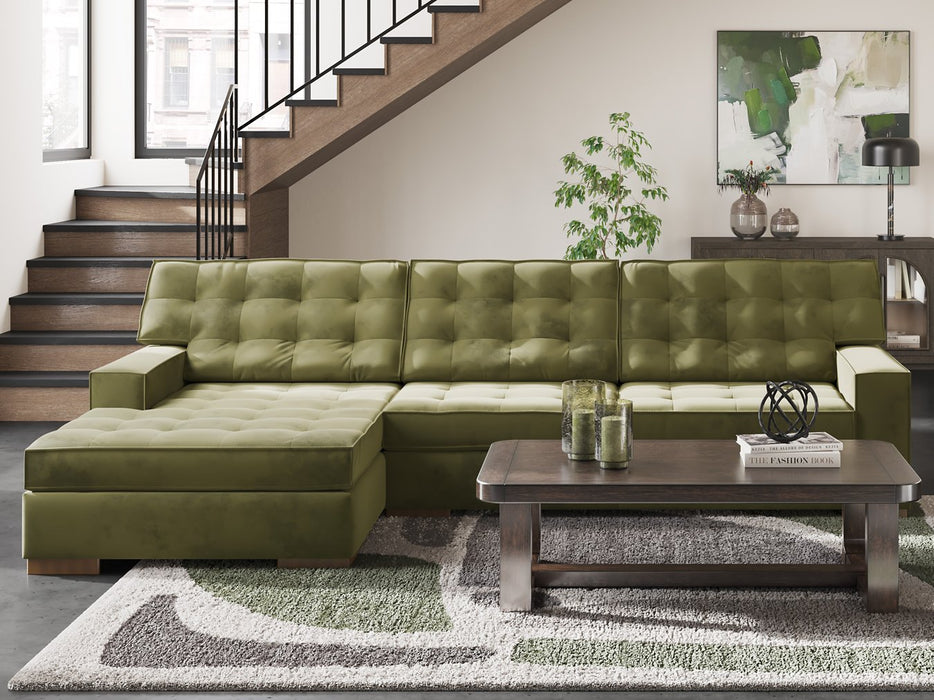 Caspian-Town Sectional with Chaise - House n2 Home Furniture (Manchester,GA)