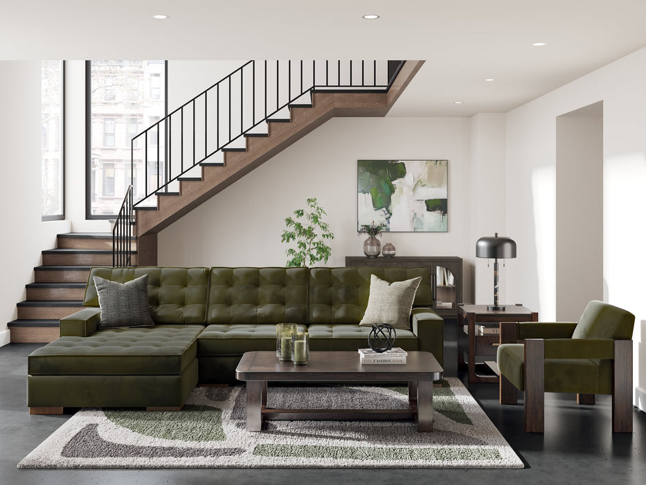 Caspian-Town Sectional with Chaise - House n2 Home Furniture (Manchester,GA)