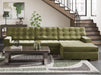 Caspian-Town Sectional with Chaise - House n2 Home Furniture (Manchester,GA)