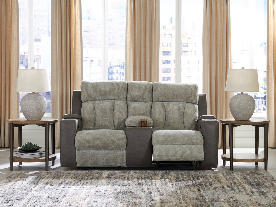 WhipLash Power Reclining Loveseat with Console - House n2 Home Furniture (Manchester,GA)