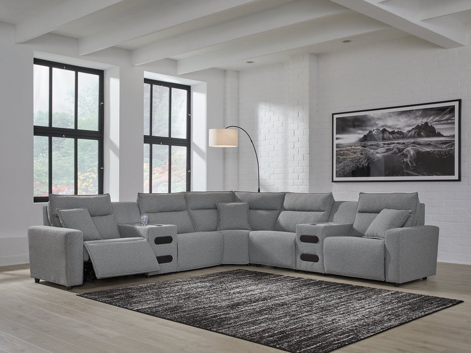 Modmax Power Reclining Sectional with Chaise - House n2 Home Furniture (Manchester,GA)