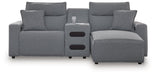 Modmax Power Reclining Sectional with Chaise - House n2 Home Furniture (Manchester,GA)