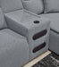 ModMax II Reclining Sectional with Chaise and Audio Console - House n2 Home Furniture (Manchester,GA)