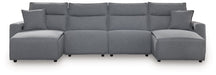 Modmax Power Reclining Sectional with Chaise - House n2 Home Furniture (Manchester,GA)
