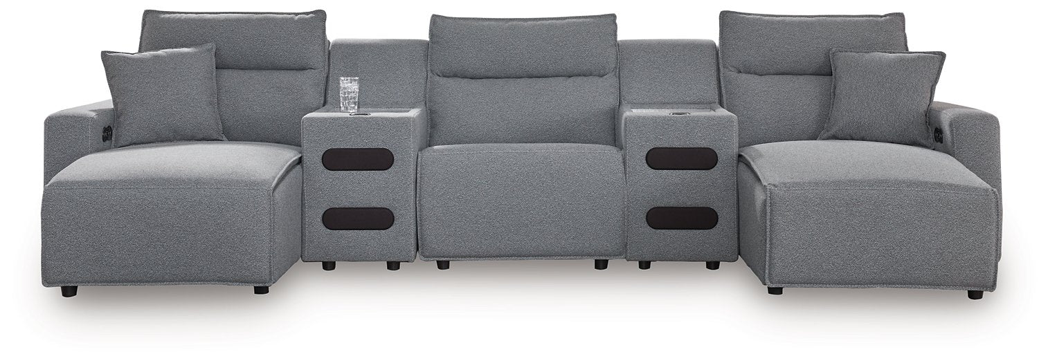 Modmax Power Reclining Sectional with Chaise - House n2 Home Furniture (Manchester,GA)