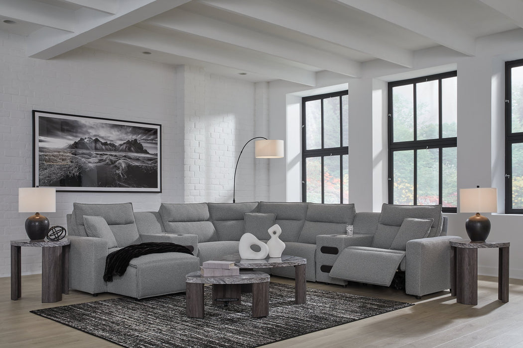Modmax Power Reclining Sectional with Chaise - House n2 Home Furniture (Manchester,GA)