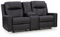 Mackmenville Reclining Loveseat with Console - House n2 Home Furniture (Manchester,GA)