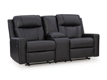Mackmenville Reclining Loveseat with Console - House n2 Home Furniture (Manchester,GA)