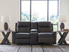 Mackmenville Reclining Loveseat with Console - House n2 Home Furniture (Manchester,GA)