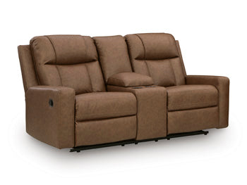 Mackmenville Reclining Loveseat with Console - House n2 Home Furniture (Manchester,GA)