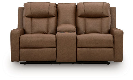 Mackmenville Reclining Loveseat with Console - House n2 Home Furniture (Manchester,GA)