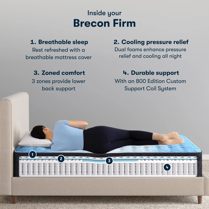Classic Brecon 13" Firm Mattress