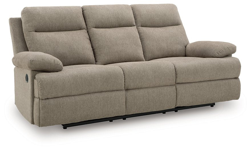 Side-Swipe Reclining Sofa with Drop Down Table - House n2 Home Furniture (Manchester,GA)