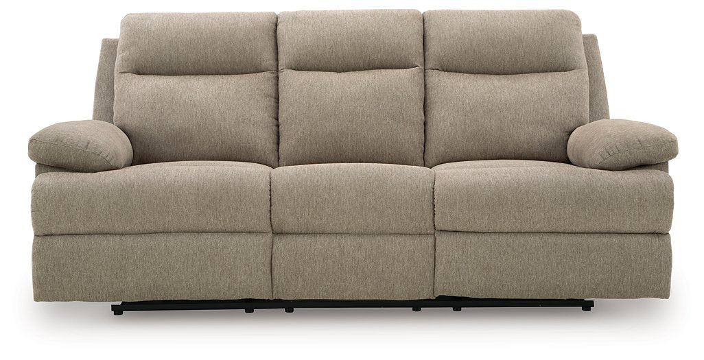 Side-Swipe Reclining Sofa with Drop Down Table - House n2 Home Furniture (Manchester,GA)