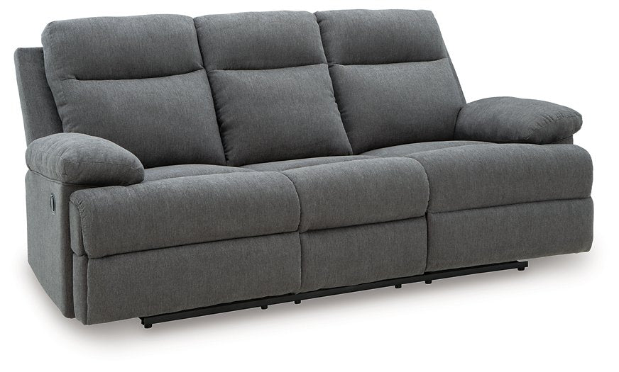 Side-Swipe Reclining Sofa with Drop Down Table - House n2 Home Furniture (Manchester,GA)