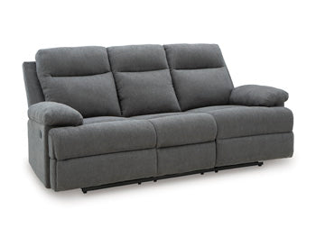 Side-Swipe Reclining Sofa with Drop Down Table - House n2 Home Furniture (Manchester,GA)