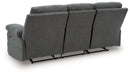 Side-Swipe Reclining Sofa with Drop Down Table - House n2 Home Furniture (Manchester,GA)