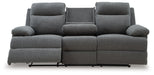 Side-Swipe Reclining Sofa with Drop Down Table - House n2 Home Furniture (Manchester,GA)